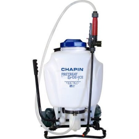 CHAPIN Chapin Liquid Ice Melt with 4 Gallon Pretreat & De-ice Backpack Sprayer 61808